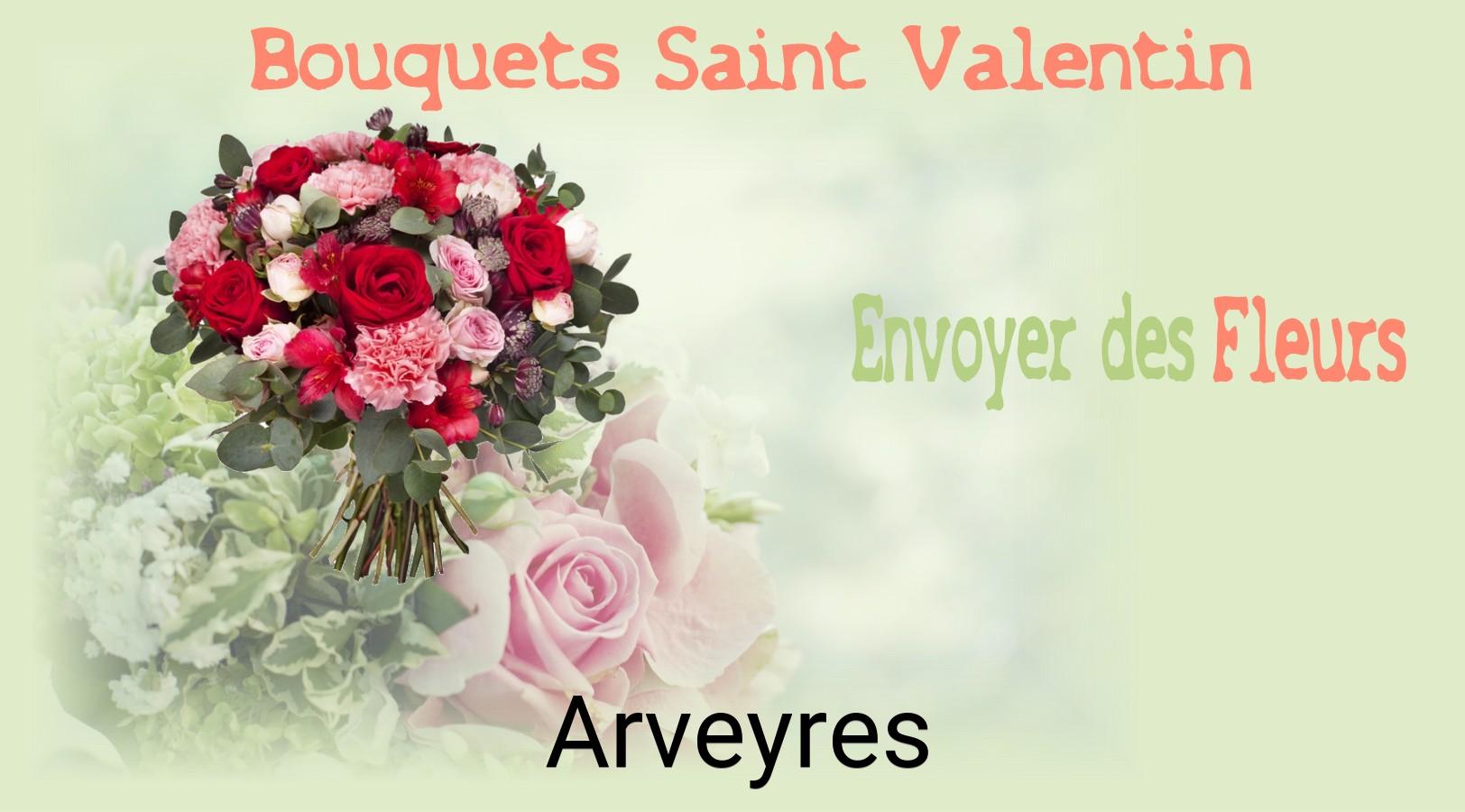 Roses de Saint-Valentin livrées à Arveyres